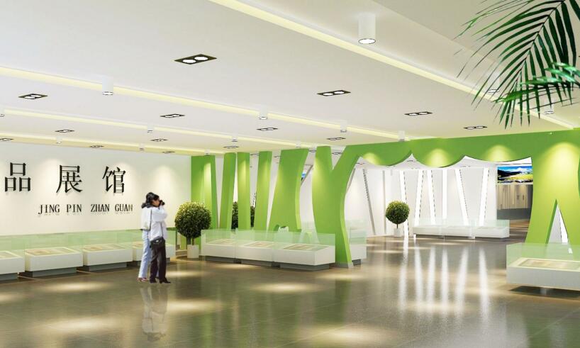 綠色環保體驗廳搭建效果圖