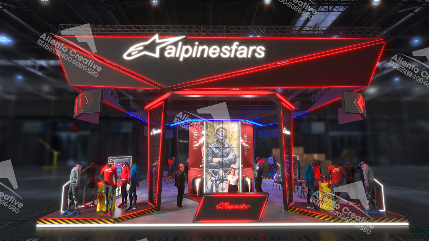 重慶摩博會展臺設計