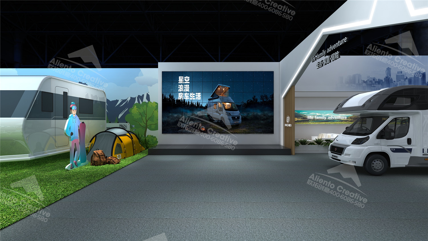 北京房車展設(shè)計(jì)搭建